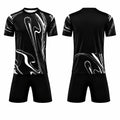 Unisex Breathable Fully Printed Quick-Dry Football Sports Uniform Kit
