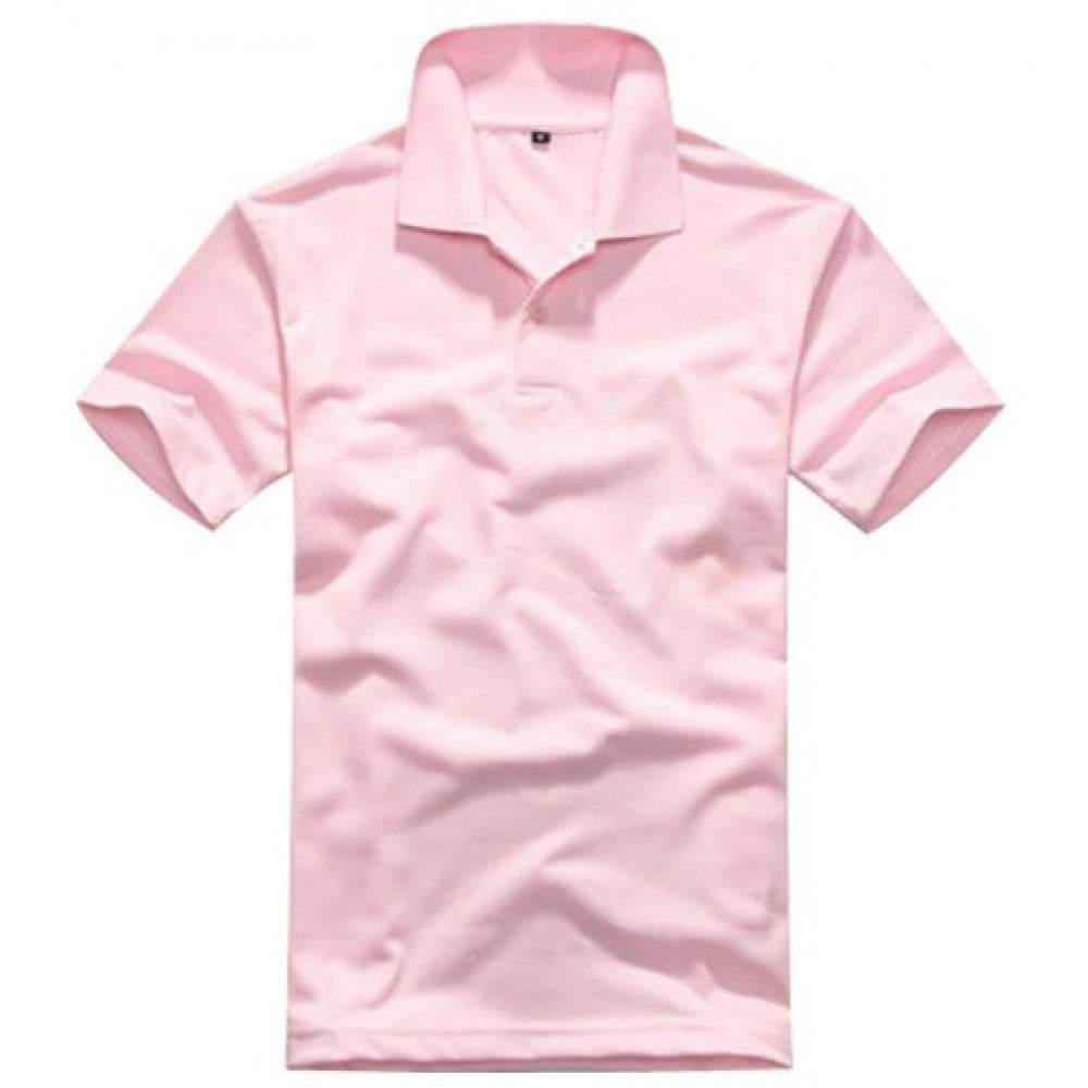 Men's Solid Color  Short-Sleeved T-Shirt
